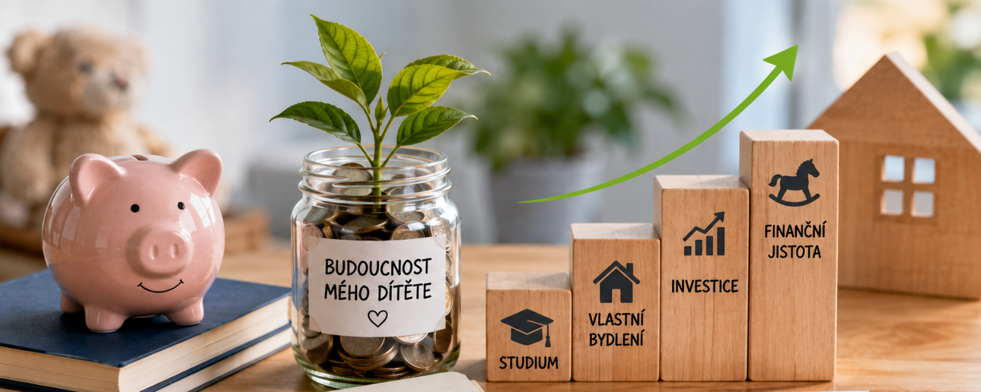 Jak nejlépe spořit dětem v roce 2026: stavební spoření, DIP nebo investiční účet?